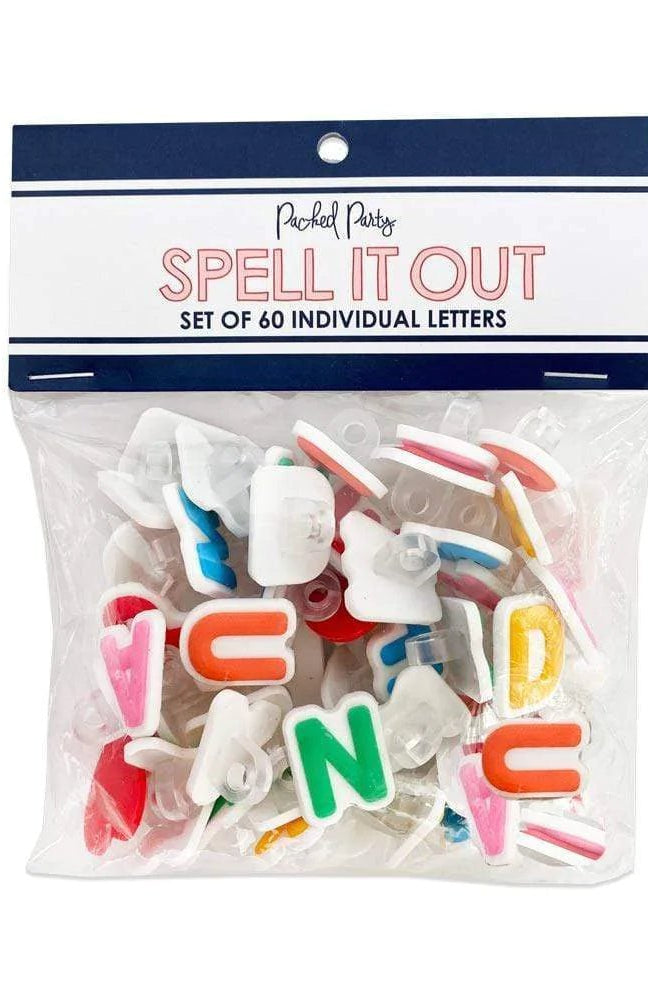 Packed Party Spell it Out Letter Attachments Charm by Packed Party as seen on celebrities