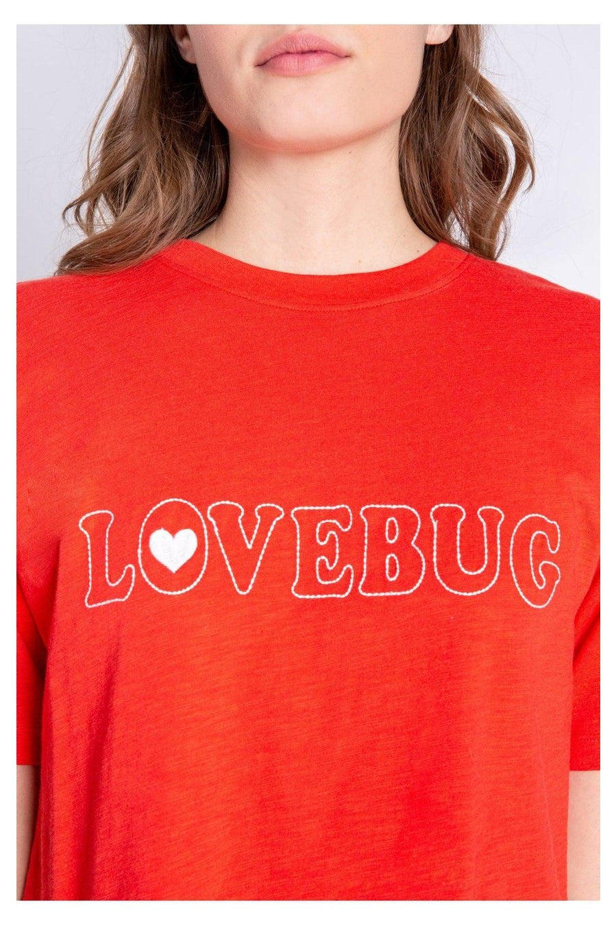 PJ Salvage Lovebug Red Cotton T-Shirt Pyjamas by PJ Salvage as seen on celebrities