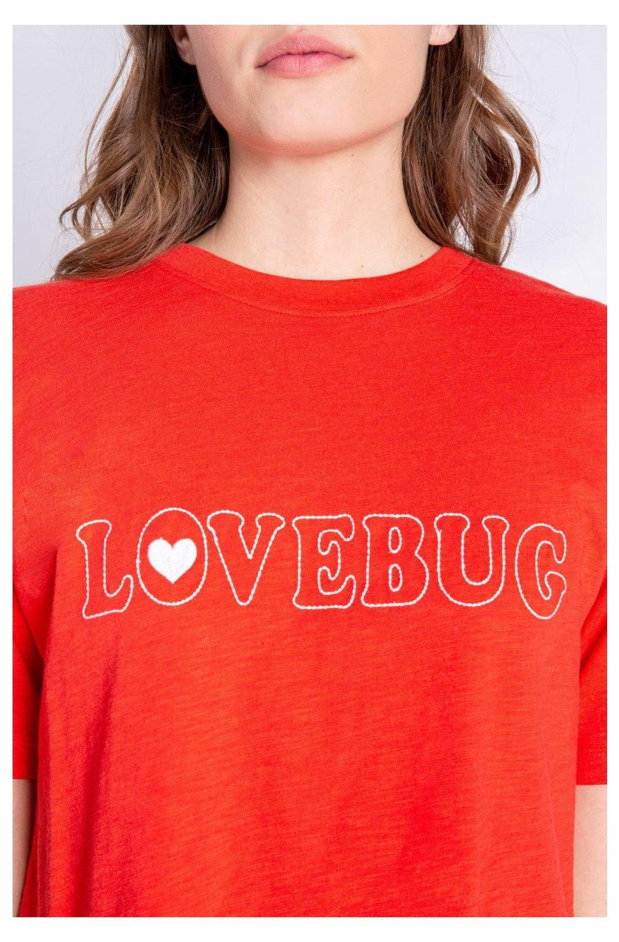 PJ Salvage Lovebug Red Cotton T-Shirt Pyjamas by PJ Salvage as seen on celebrities