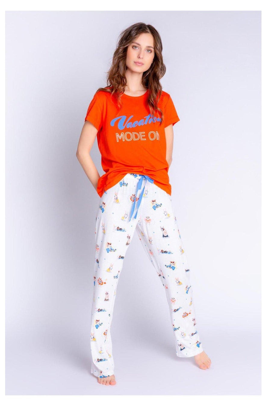 PJ Salvage Playful Prints Vacation Mode PJ Pants Pyjamas by PJ Salvage as seen on celebrities
