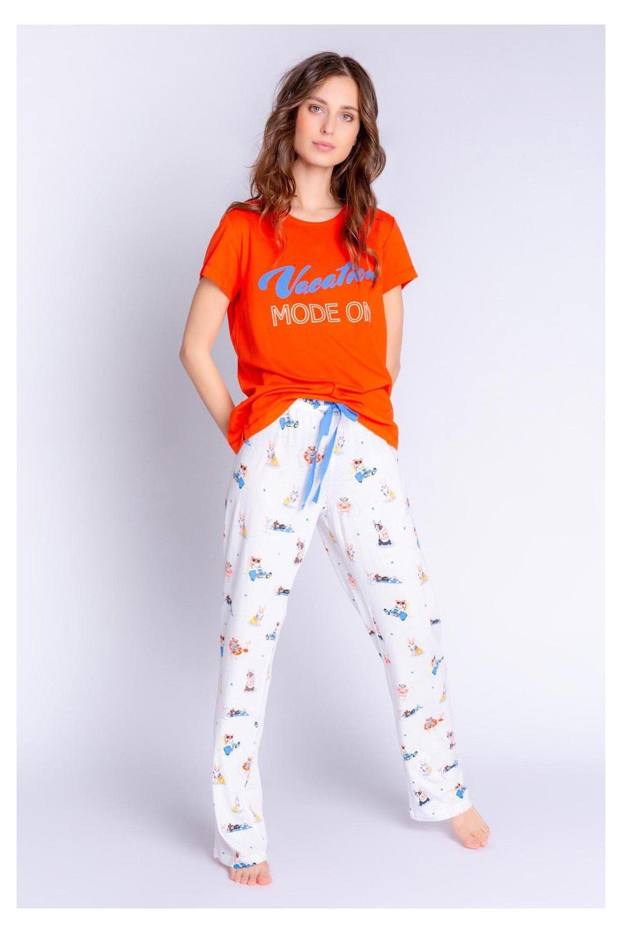 PJ Salvage Playful Prints Vacation Mode PJ Pants Pyjamas by PJ Salvage as seen on celebrities