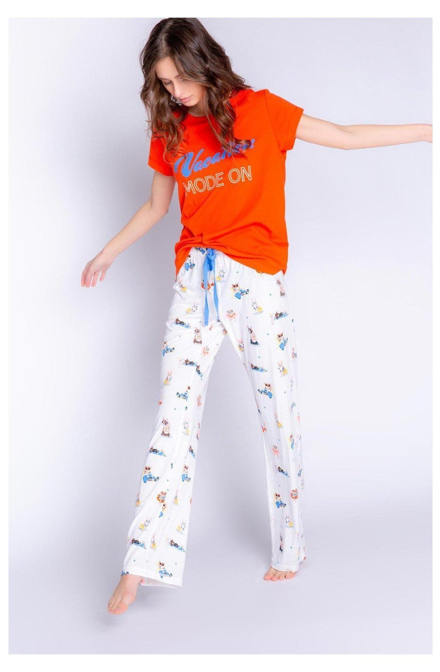 PJ Salvage Playful Prints Vacation Mode PJ Pants Pyjamas by PJ Salvage as seen on celebrities