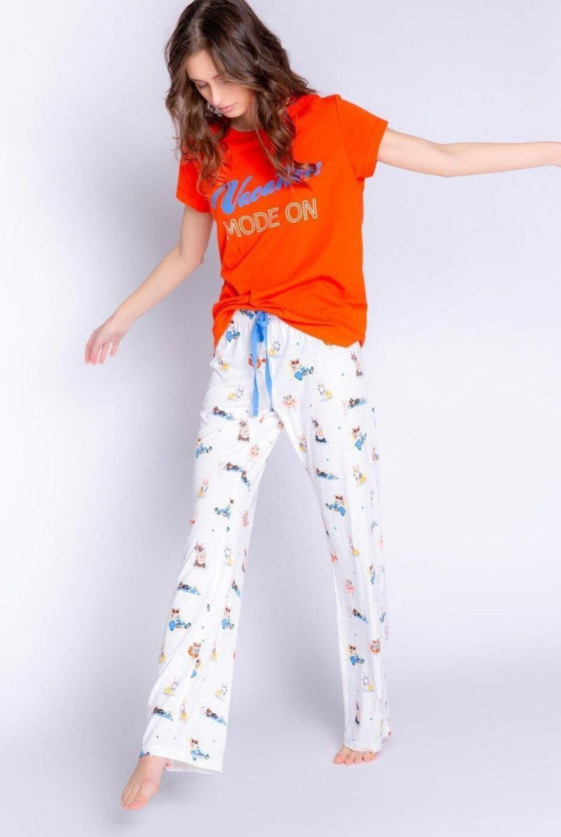 Shop PJ Salvage PJ Salvage Playful Prints Vacation Mode PJ Pants Pyjamas for women – premium loungewear and festival fashion at Spoiled Brat