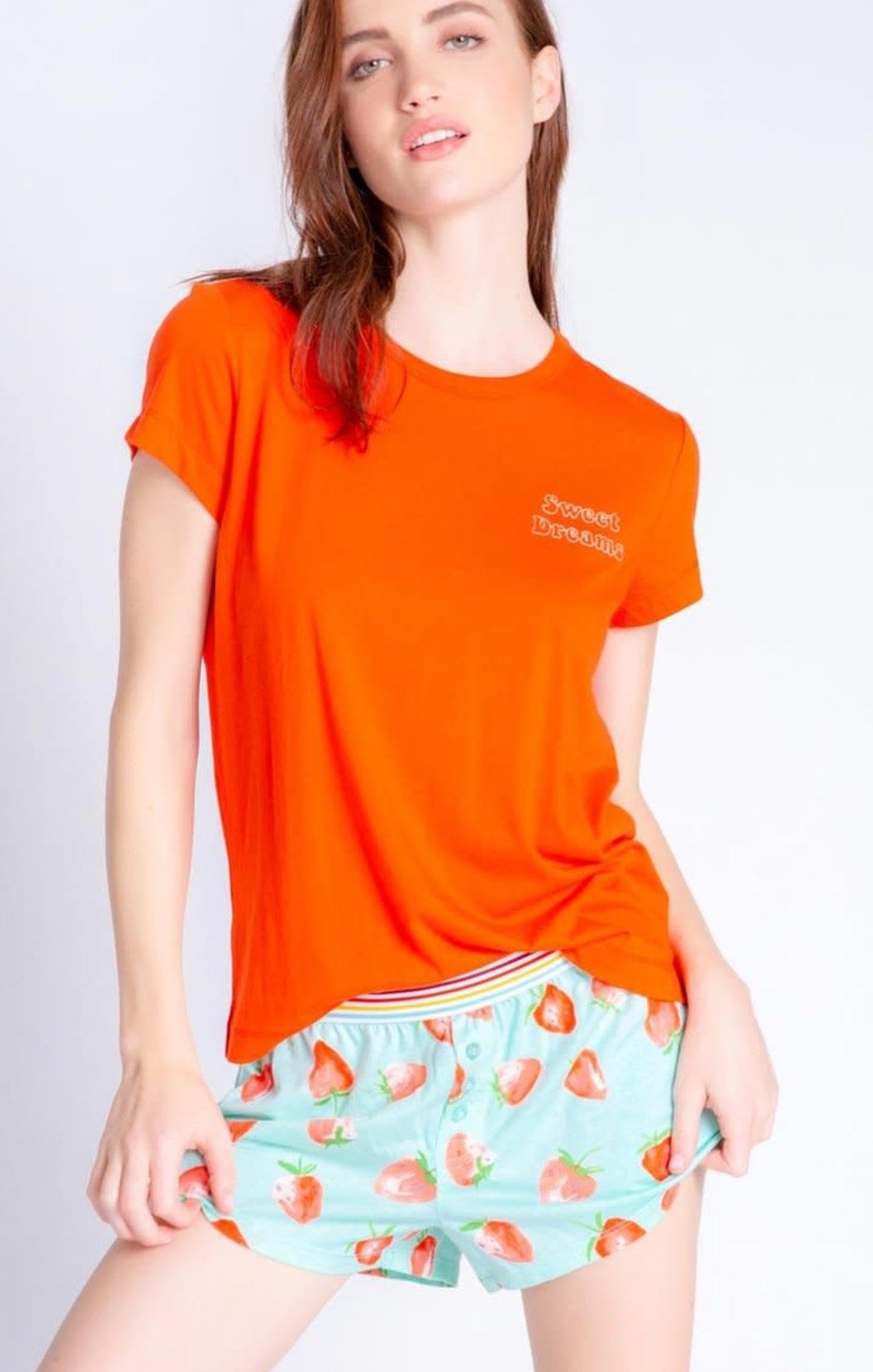 PJ Salvage Sweet Dreams Playful Print T-Shirt T-Shirt by PJ Salvage as seen on celebrities