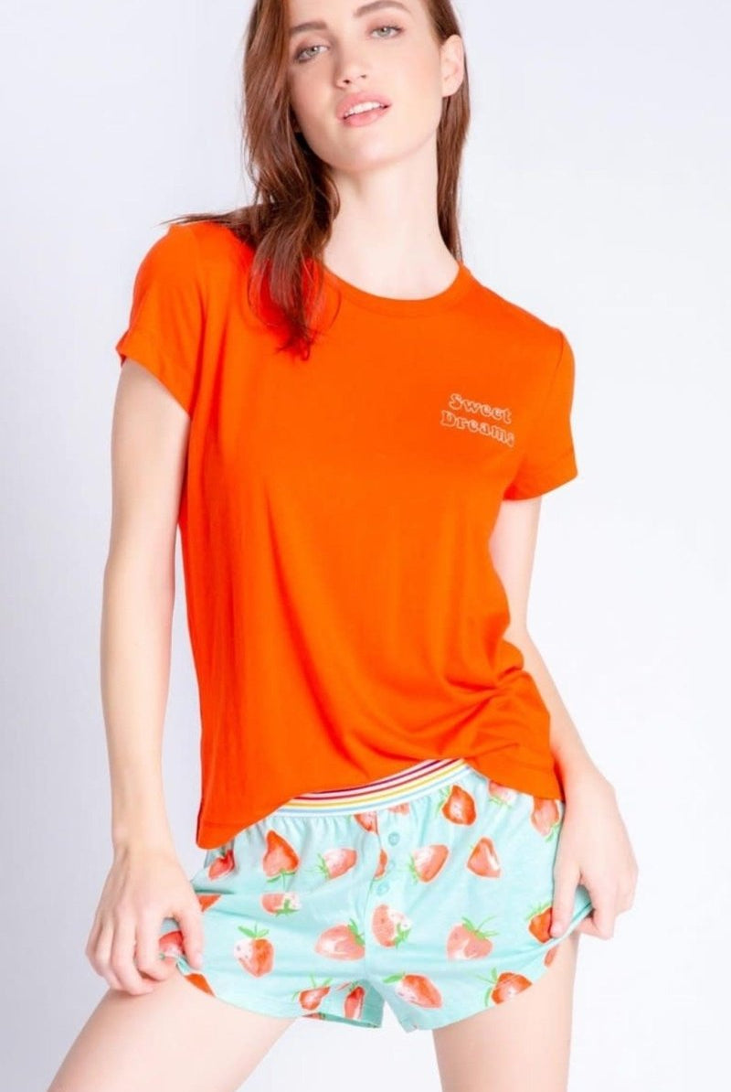 Shop PJ Salvage PJ Salvage Sweet Dreams Playful Print T-Shirt T-Shirt for women – premium loungewear and festival fashion at Spoiled Brat