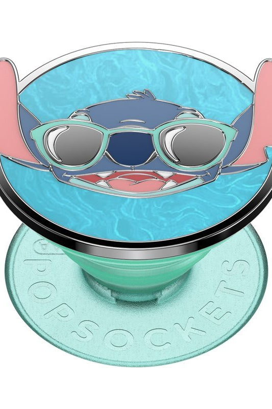 Shop Pop Sockets Pop Sockets Lilo & Stitch - Suns Out Stitch Enamel Pop Grip Tech Accessories for women – premium loungewear and festival fashion at Spoiled Brat