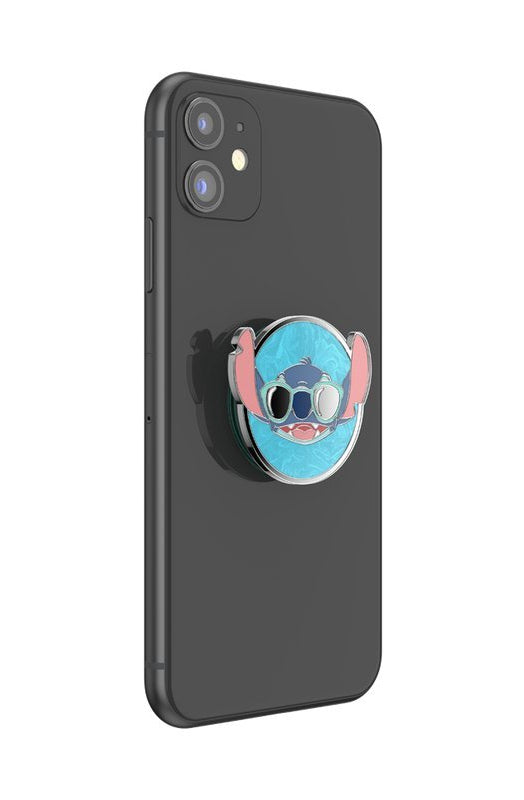 Shop Pop Sockets Pop Sockets Lilo & Stitch - Suns Out Stitch Enamel Pop Grip Tech Accessories for women – premium loungewear and festival fashion at Spoiled Brat