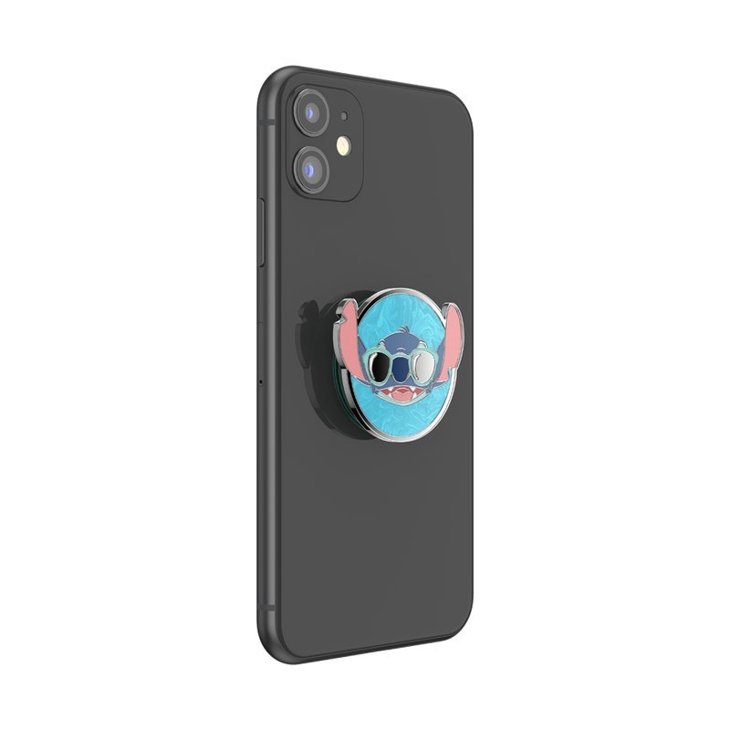 Shop Pop Sockets Pop Sockets Lilo & Stitch - Suns Out Stitch Enamel Pop Grip Tech Accessories for women – premium loungewear and festival fashion at Spoiled Brat