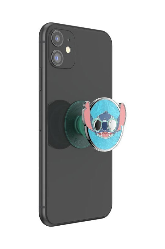 Shop Pop Sockets Pop Sockets Lilo & Stitch - Suns Out Stitch Enamel Pop Grip Tech Accessories for women – premium loungewear and festival fashion at Spoiled Brat