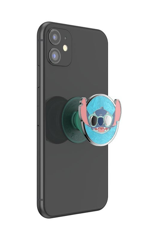 Shop Pop Sockets Pop Sockets Lilo & Stitch - Suns Out Stitch Enamel Pop Grip Tech Accessories for women – premium loungewear and festival fashion at Spoiled Brat