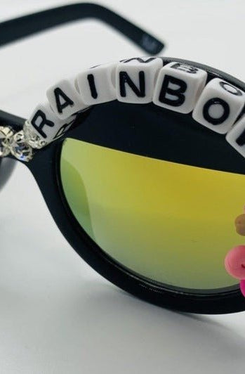 Rad & Refined Cadillac & Rainbows Statement Sunglasses Sunglasses by Rad and Refined as seen on celebrities