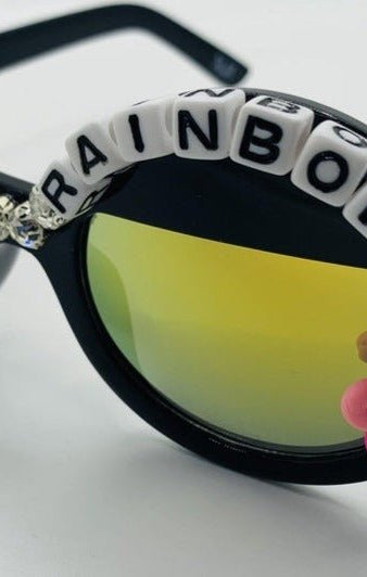 Rad & Refined Cadillac & Rainbows Statement Sunglasses Sunglasses by Rad and Refined as seen on celebrities