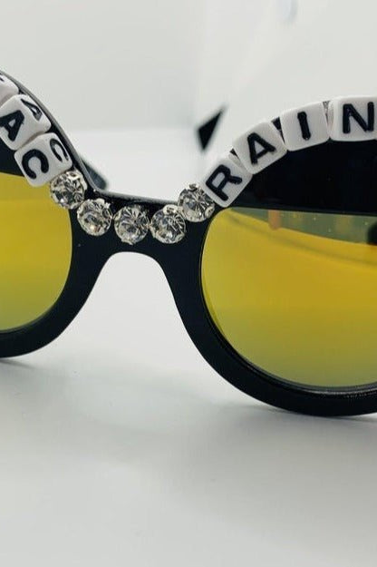 Rad & Refined Cadillac & Rainbows Statement Sunglasses Sunglasses by Rad and Refined as seen on celebrities