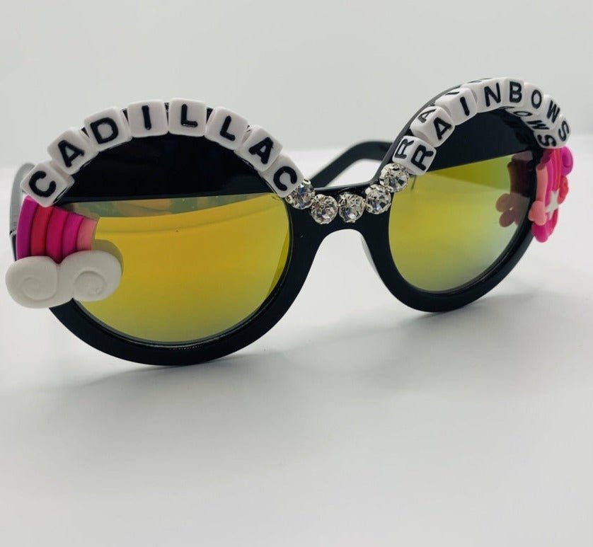 Rad & Refined Cadillac & Rainbows Statement Sunglasses Sunglasses by Rad and Refined as seen on celebrities