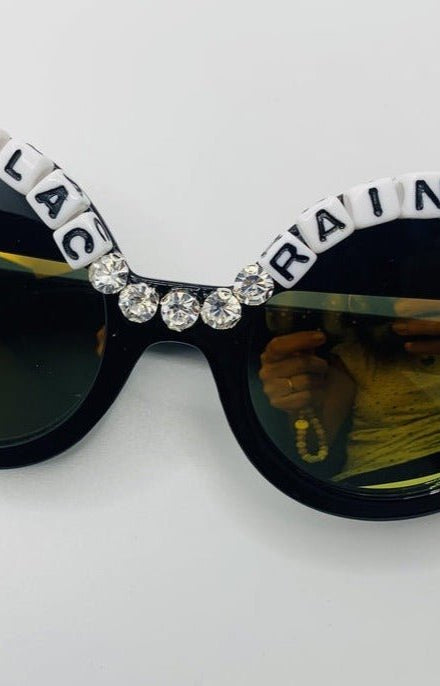 Rad & Refined Cadillac & Rainbows Statement Sunglasses Sunglasses by Rad and Refined as seen on celebrities