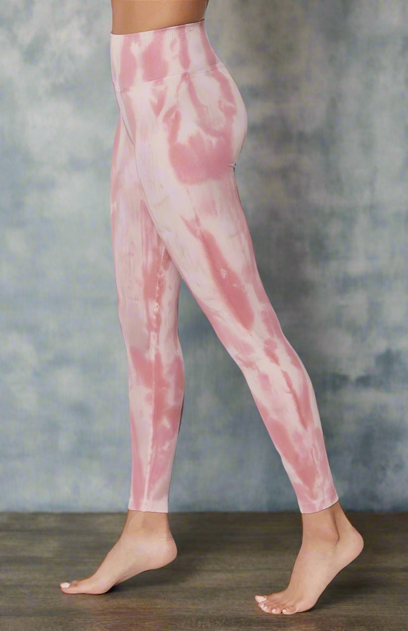 Spiritual Gangster Love Sculpt Winter Rose Tie Dye Leggings - Spoiled Brat