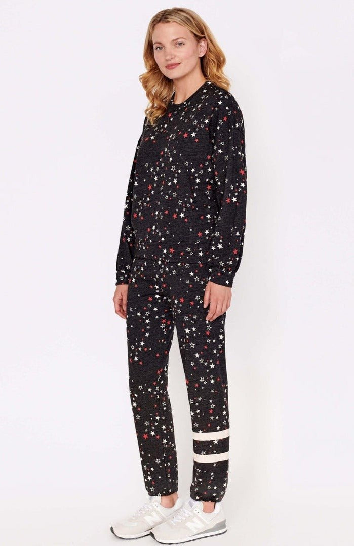 Sundry Clothing Stars Relaxed Sweatshirt Jumper by Sundry as seen on celebrities