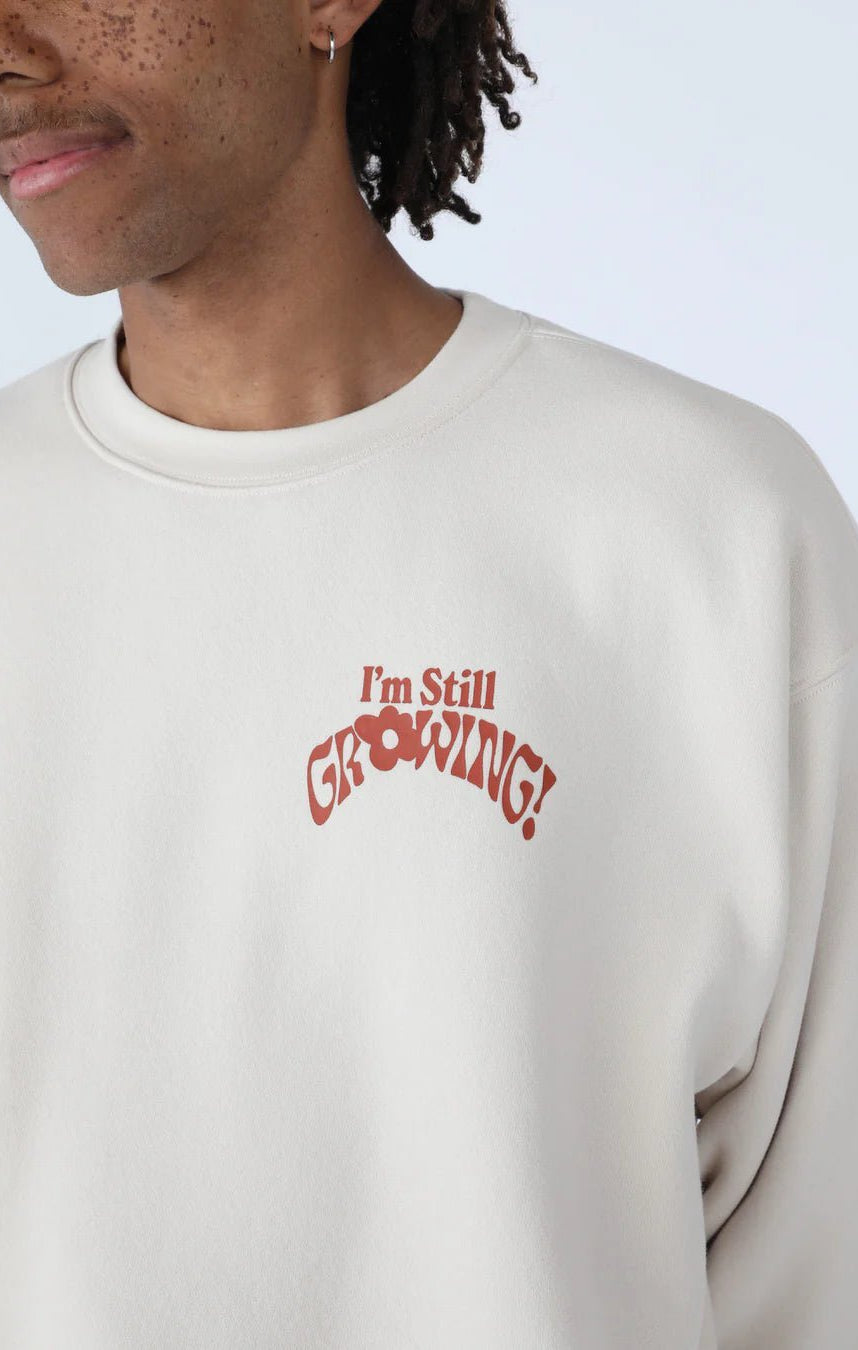 Mayfair Growth Takes Time Crewneck Sweater as seen on Courtney Green - Spoiled Brat
