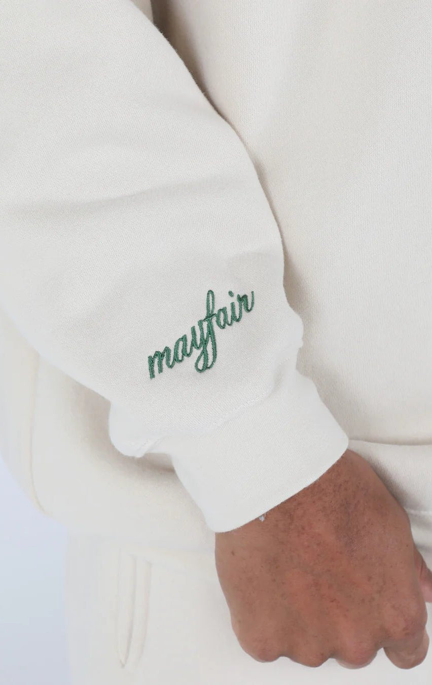 Shop The Mayfair Group Mayfair Growth Takes Time Crewneck Sweater as seen on Courtney Green Sweater for women – premium loungewear and festival fashion at Spoiled Brat