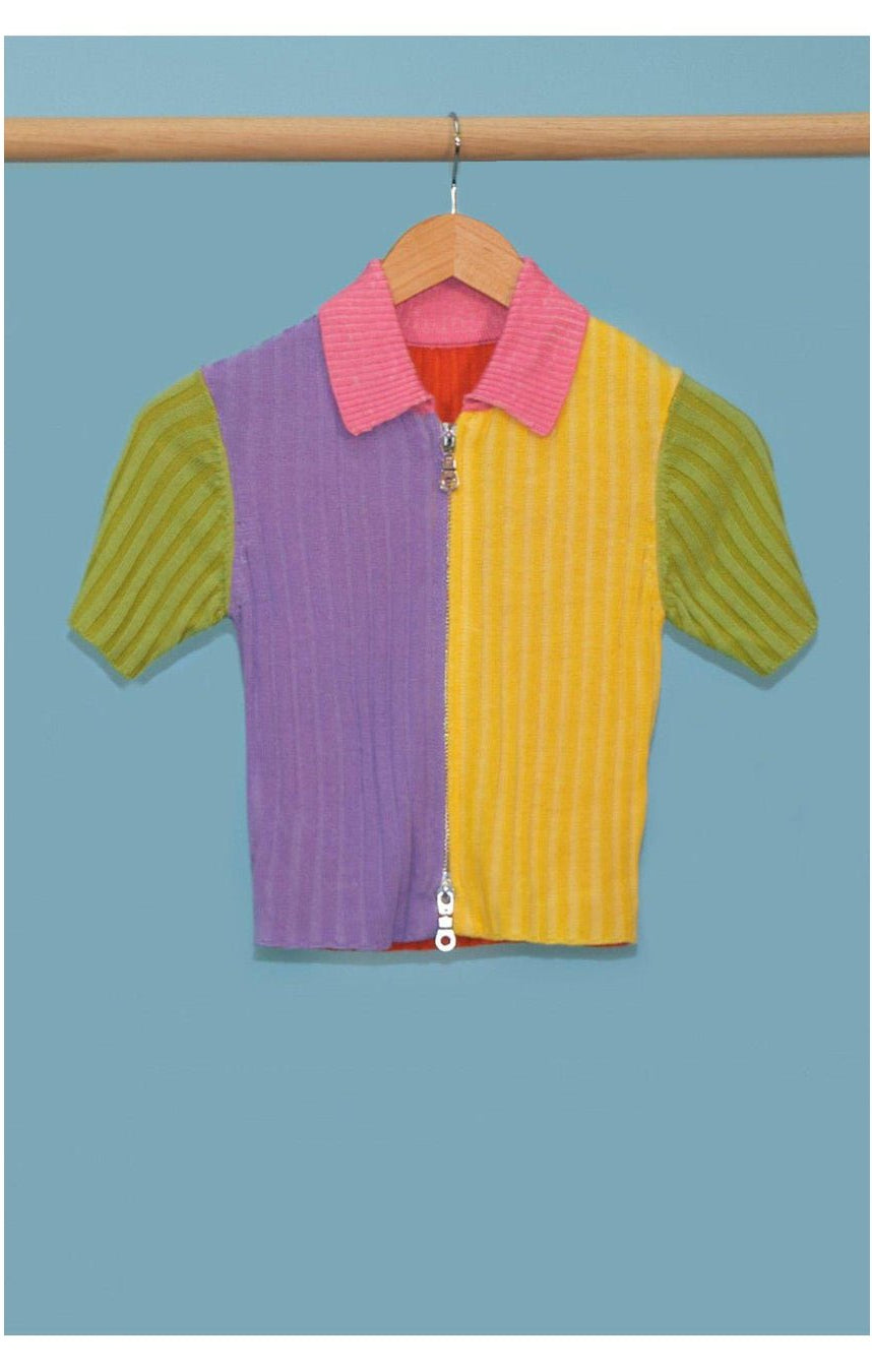 The Ragged Priest Shine Knit Top as seen on Chloe Meadows | Knit Jumper by The Ragged Priest | Shop Premium Boutique Fashion at Spoiled Brat | Trendy Y2K style. 2000, 90s, 90s fashion | Image 5