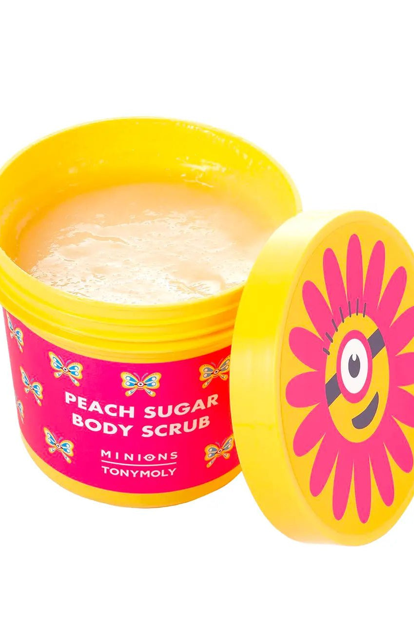 Tony Moly x Minions Peach Sugar Body Scrub Body Wash by Tony Moly as seen on celebrities