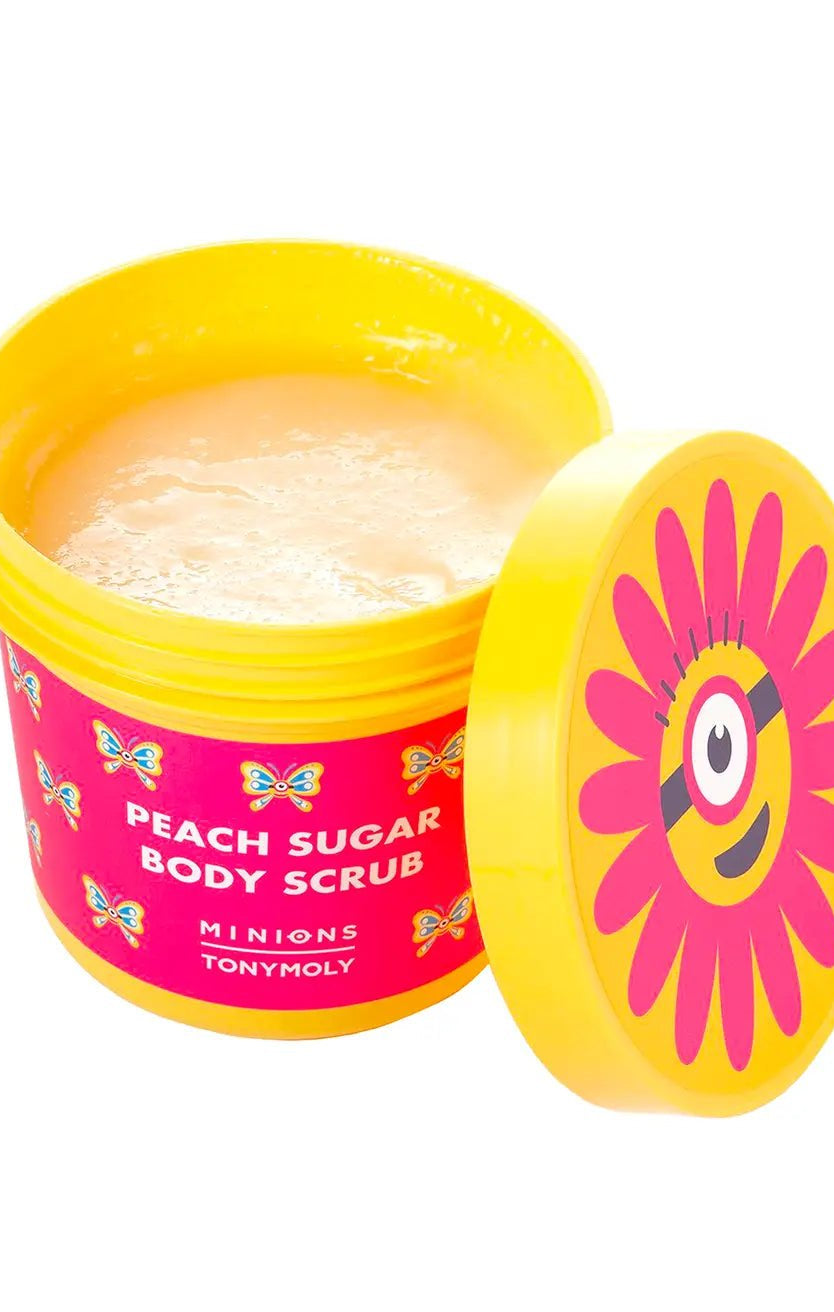 Tony Moly x Minions Peach Sugar Body Scrub Body Wash by Tony Moly as seen on celebrities