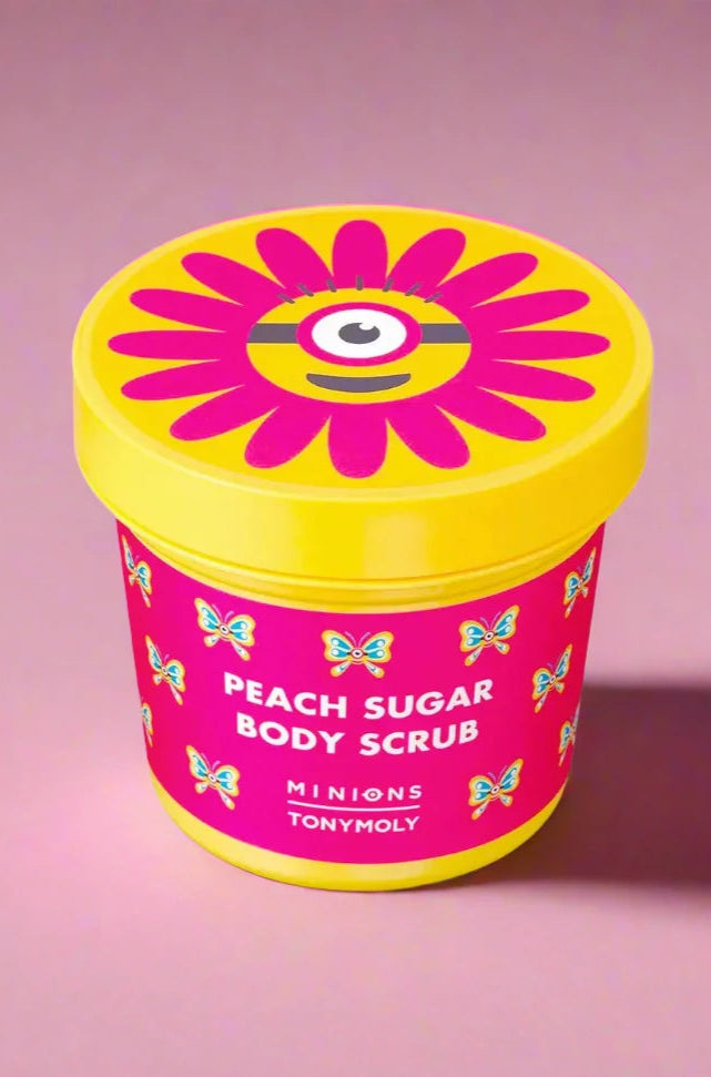 Tony Moly x Minions Peach Sugar Body Scrub Body Wash by Tony Moly as seen on celebrities