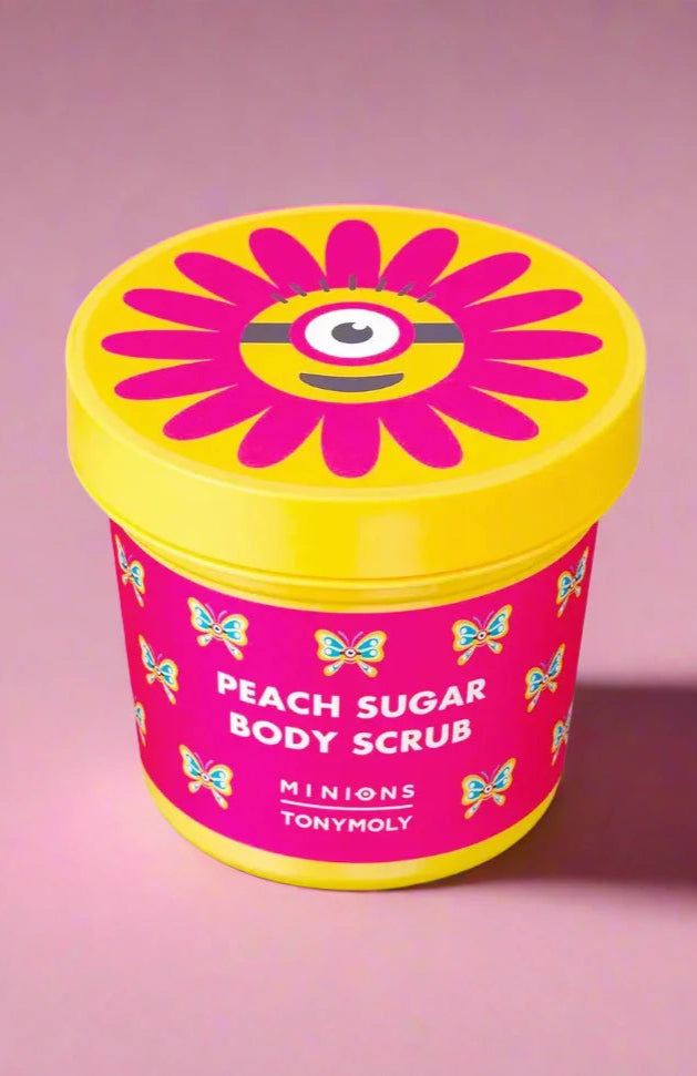 Tony Moly x Minions Peach Sugar Body Scrub Body Wash by Tony Moly as seen on celebrities