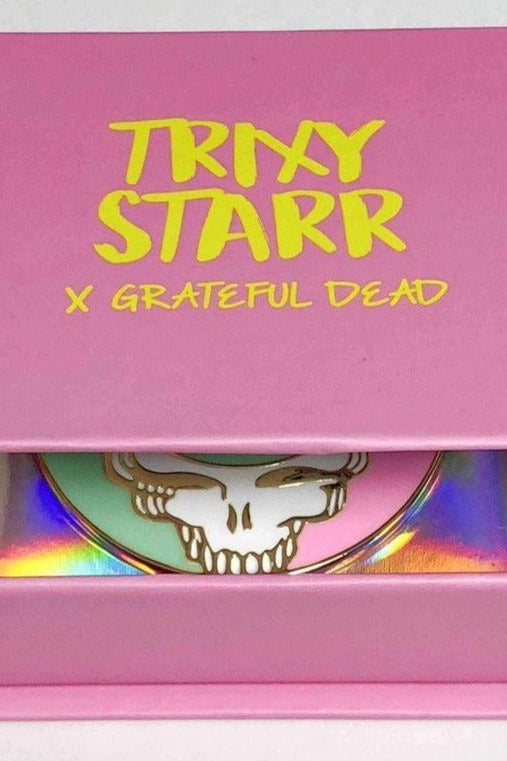 Trixy Starr x Grateful Dead Pastel Stealie Necklace Necklace by Trixy Starr as seen on celebrities