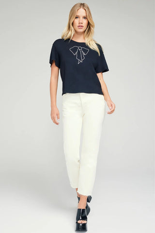 Shop Wildfox Trompe L'oeil Boy Tee - Premium T-Shirts from Wildfox Online now at Spoiled Brat 