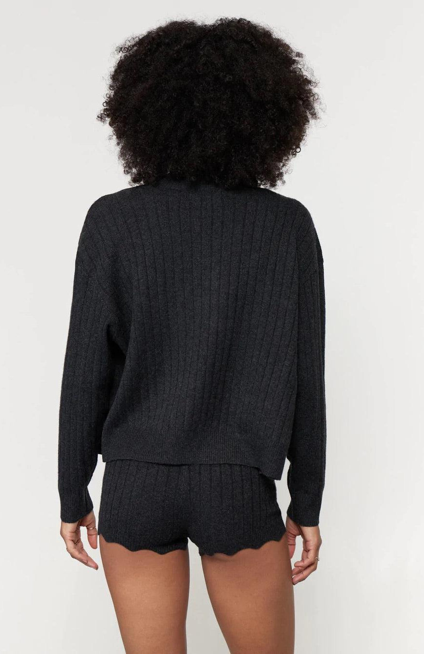 Shop Spiritual Gangster Spiritual Gangster Hudson Pointelle Cardigan Cardigan for women – premium loungewear and festival fashion at Spoiled Brat