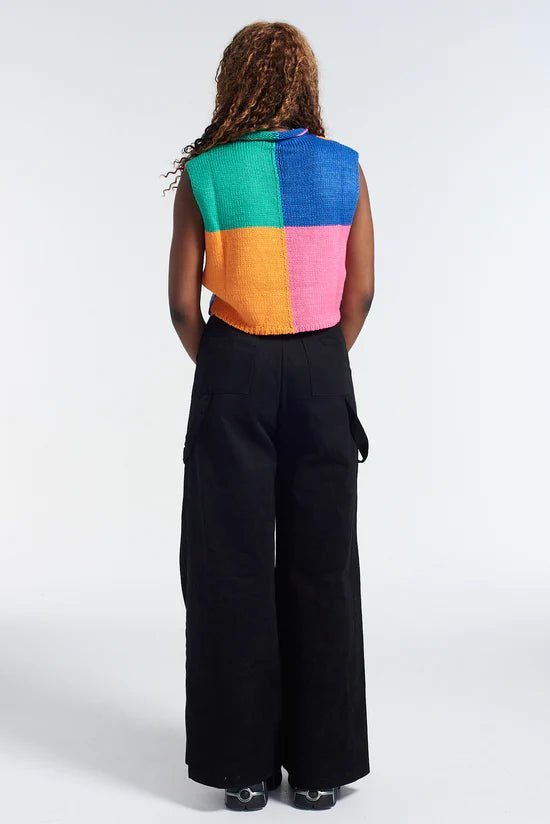 Shop The Ragged Priest The Ragged Priest Destroy Knit Sleeveless Jumper Jumper for women – premium loungewear and festival fashion at Spoiled Brat