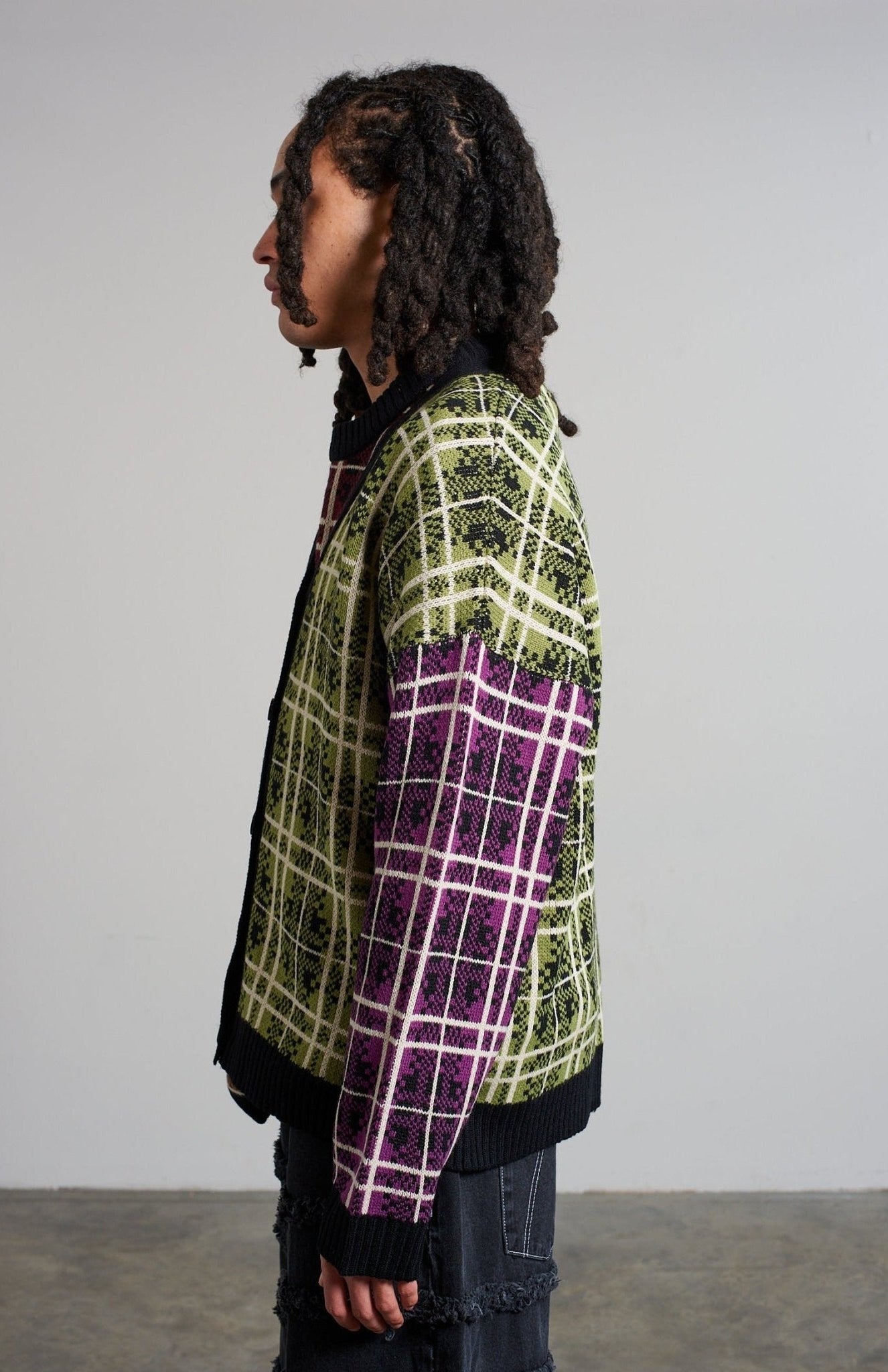 Shop The Ragged Priest The Ragged Priest Noise Knit Cardigan Cardigan for women – premium loungewear and festival fashion at Spoiled Brat