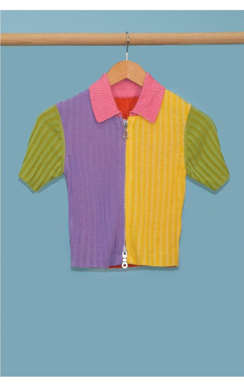 Shop The Ragged Priest The Ragged Priest Shine Knit Top as seen on Chloe Meadows Knit Jumper for women – premium loungewear and festival fashion at Spoiled Brat