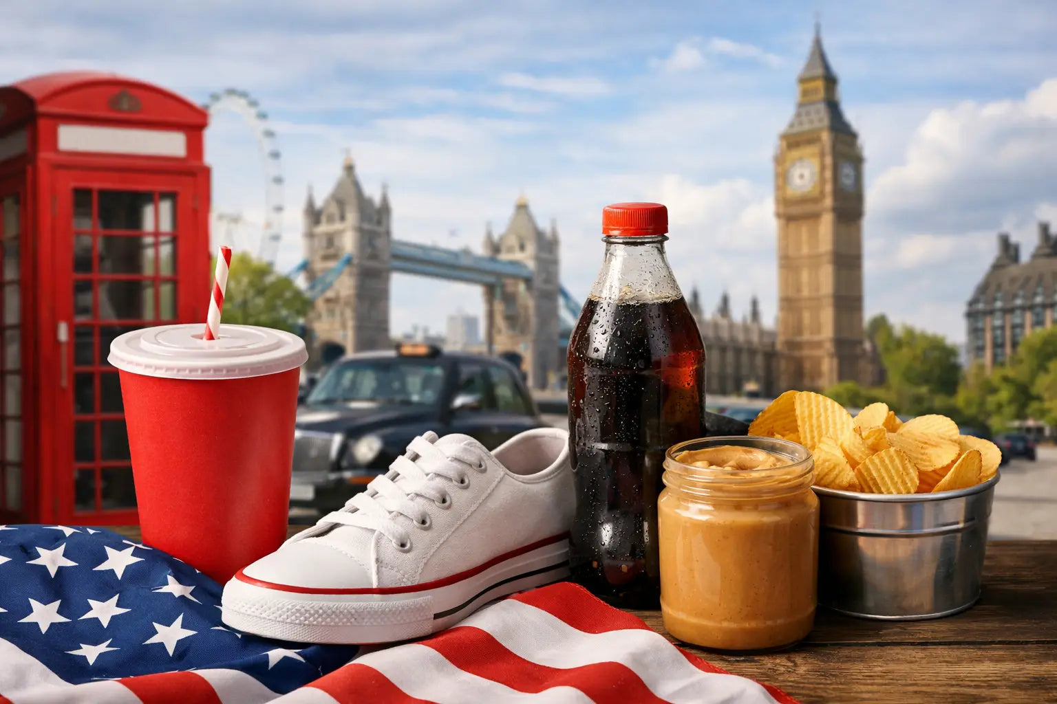 American Brands in the UK, No Import Fees