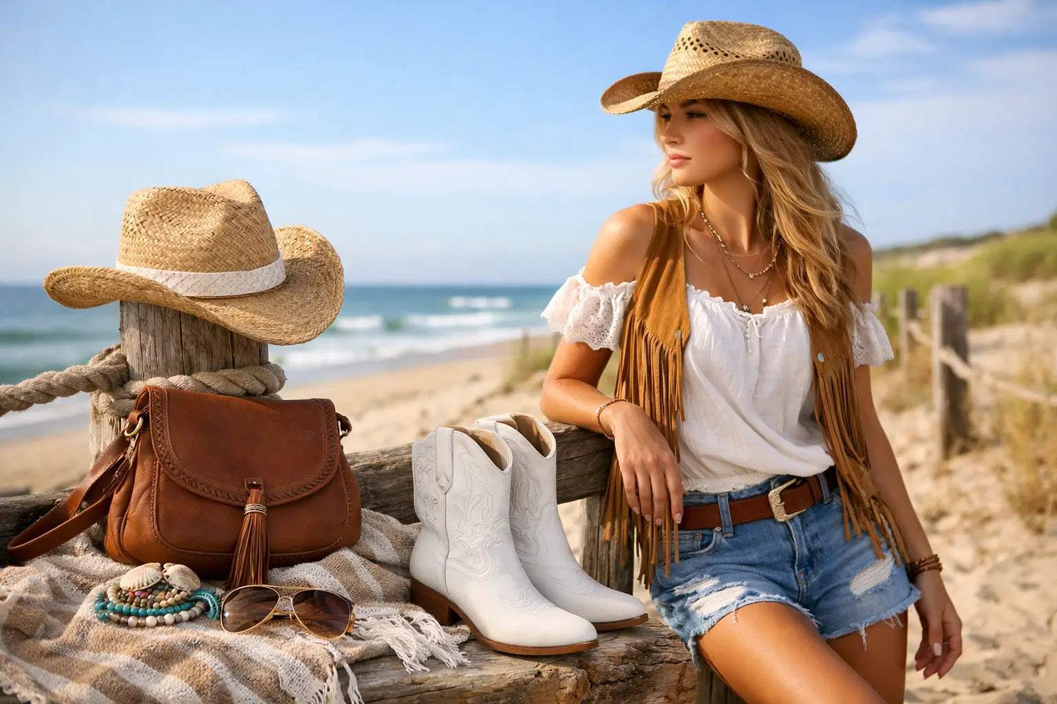 Coastal Cowgirl Outfits Women Will Wear This Summer