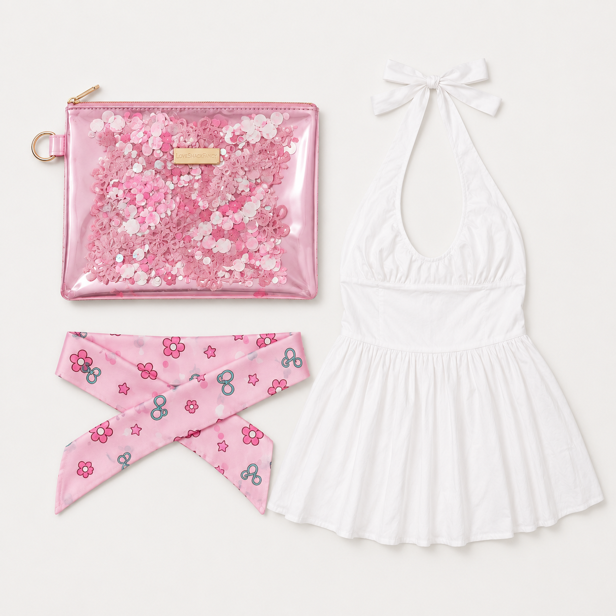 Soft Girl Summer Outfit | Frankies Bikinis & Barbie Style