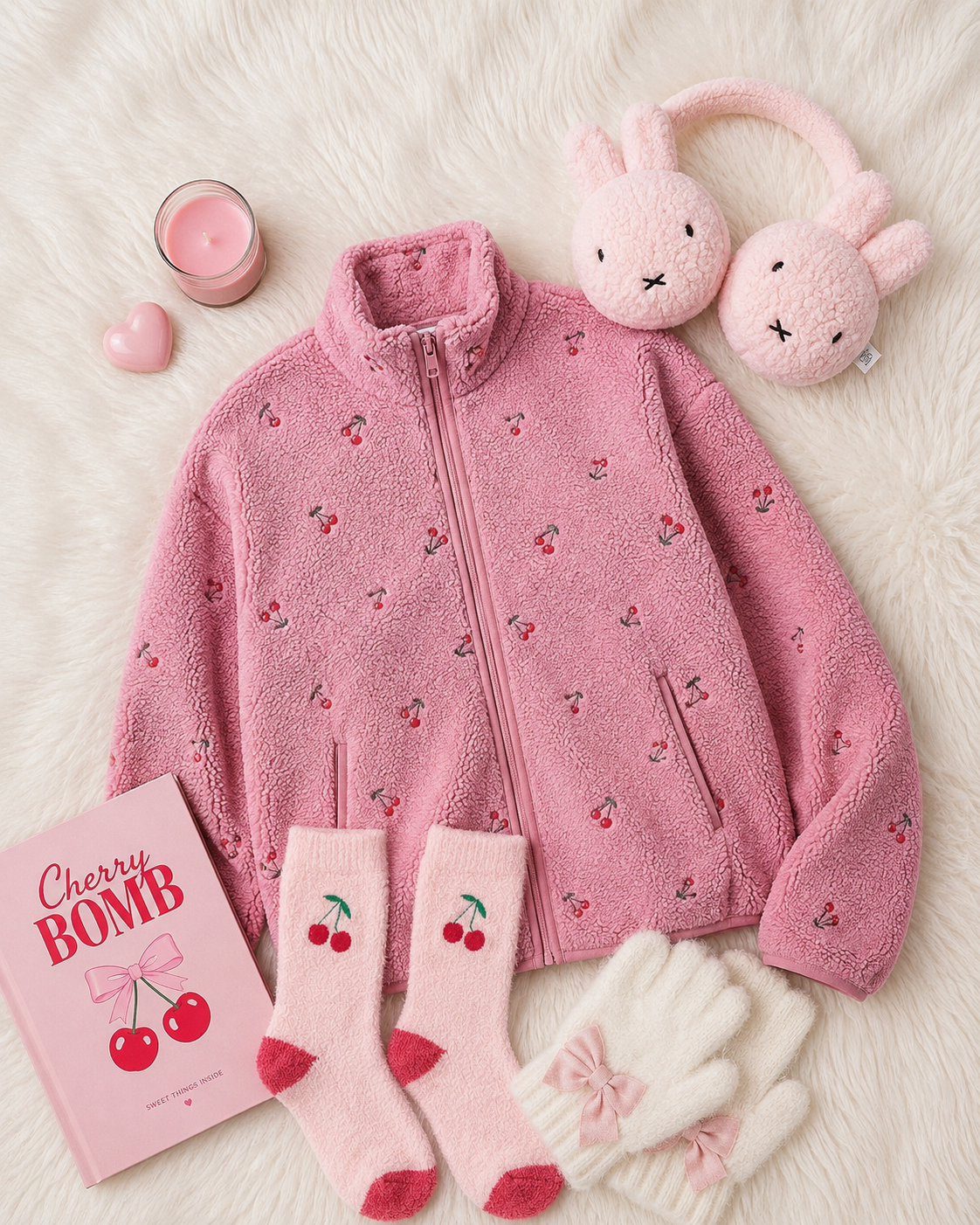 The Cosy Girl Edit: Miffy Earmuffs, Cherry Socks & Beach Riot Fleece