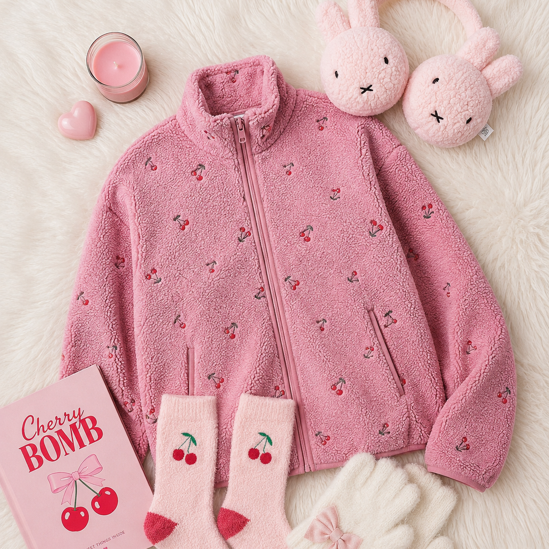 The Cosy Girl Edit: Miffy Earmuffs, Cherry Socks & Beach Riot Fleece