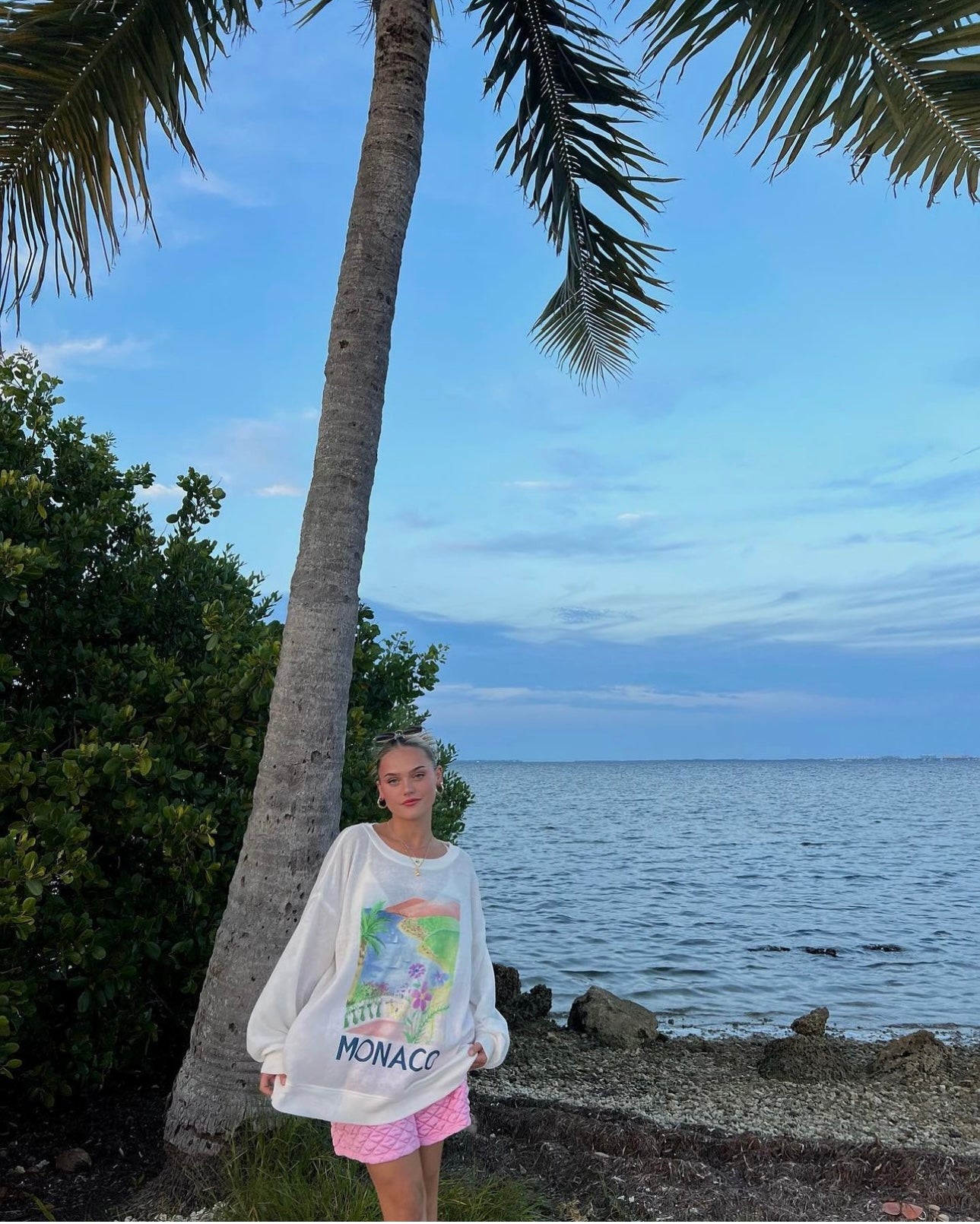 Eve Cohen in Wildfox & Frankies Biknis