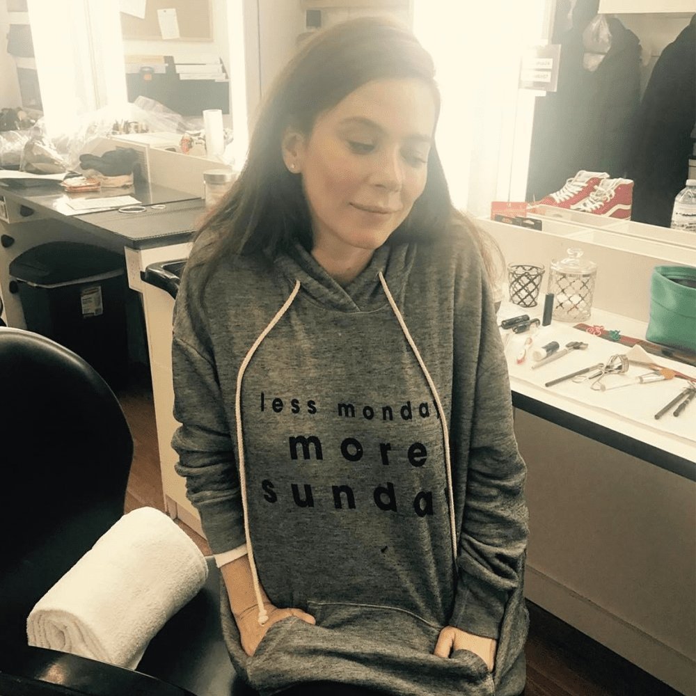 Anna Friel wears Wildfox - Spoiled Brat 