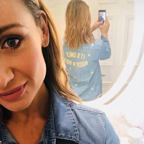 Catherine Tyldesley wears Lauren Moshi - Spoiled Brat 