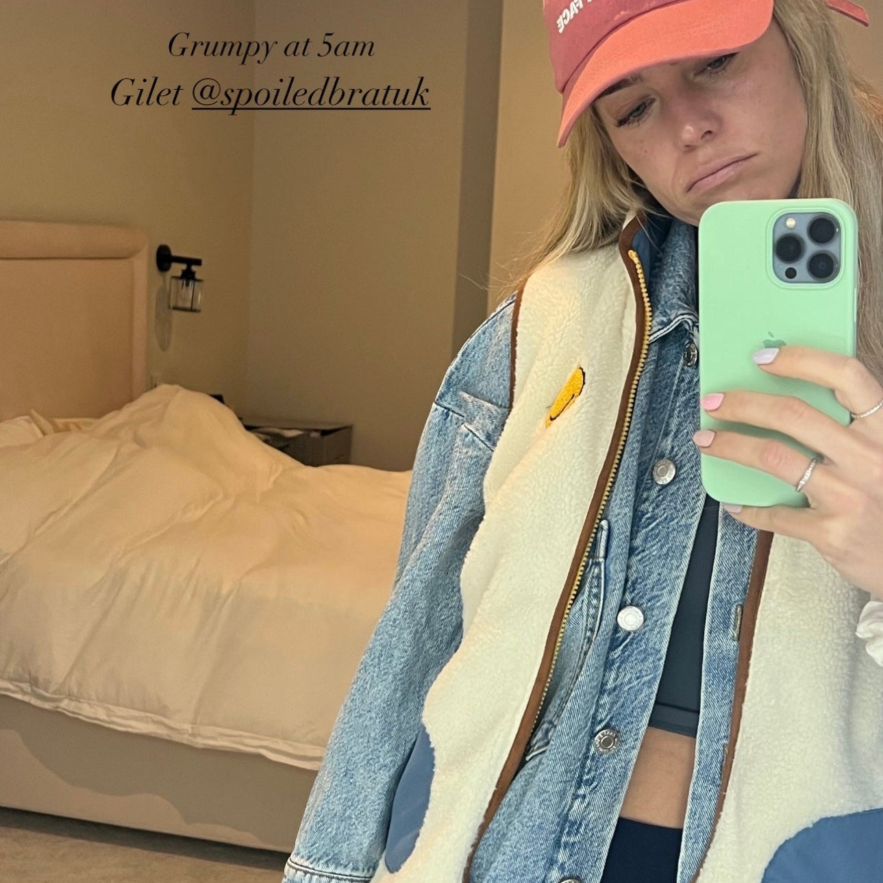 Chloe Meadows wears Samii Ryan x Smiley - Spoiled Brat 