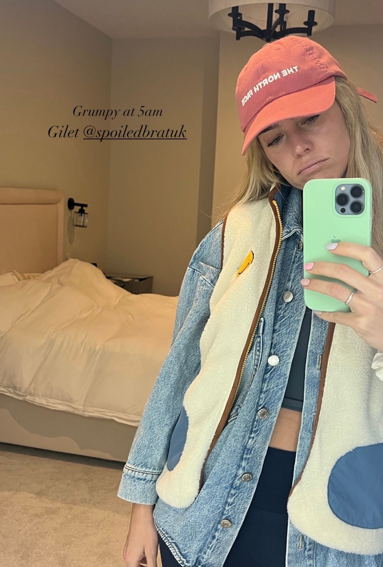 Chloe Meadows wears Samii Ryan x Smiley - Spoiled Brat 
