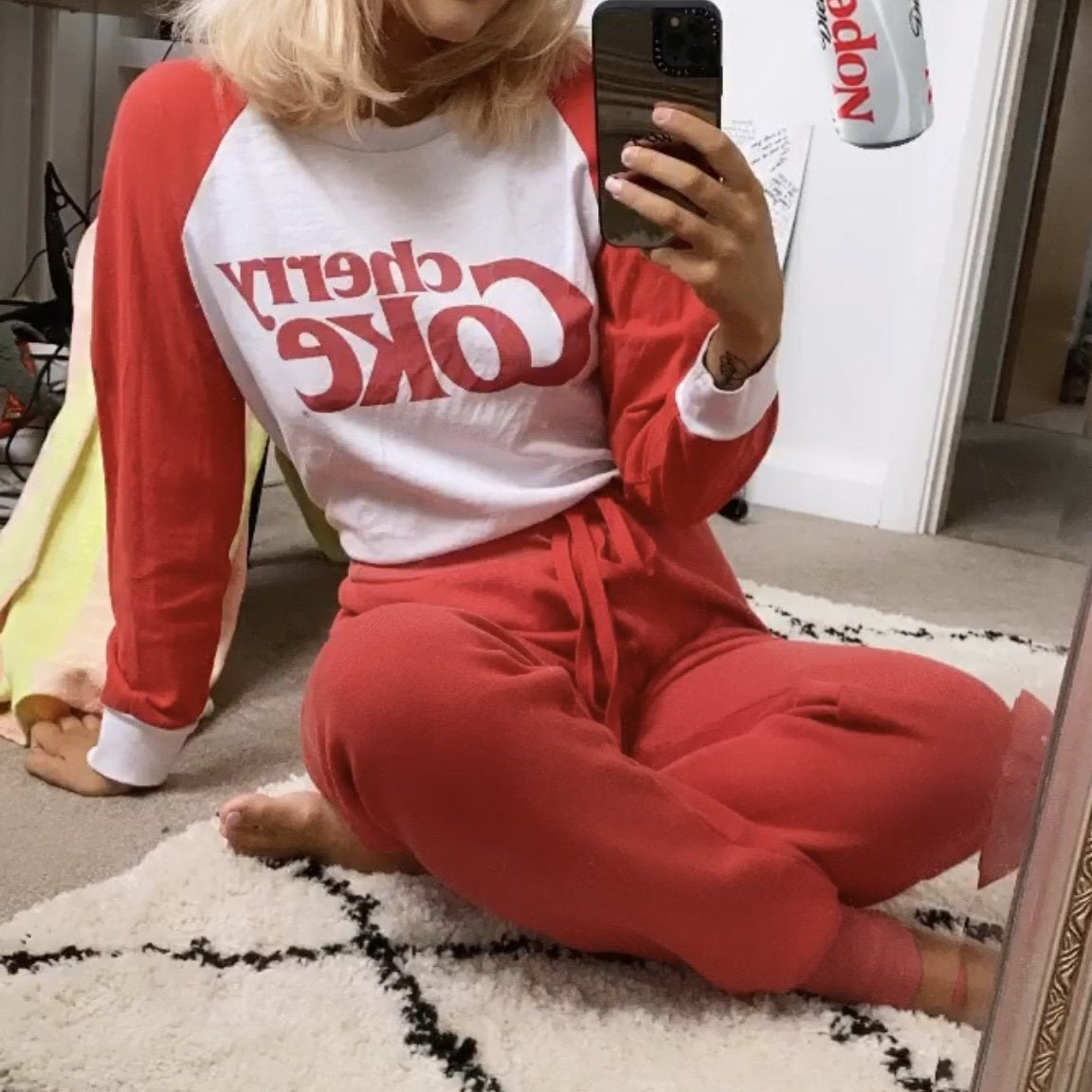 Lucy Fallon wears Wildfox - Spoiled Brat 