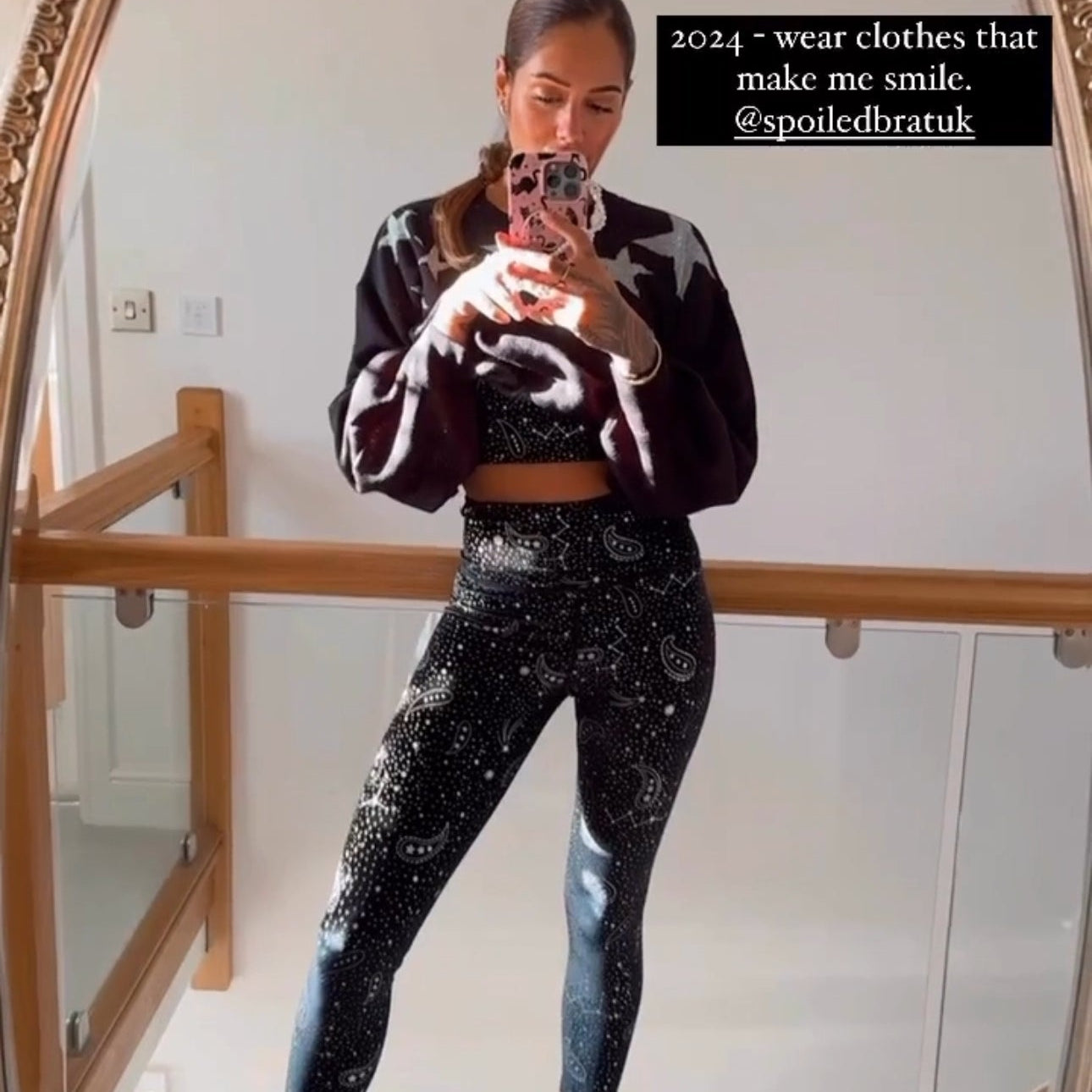 Malin Andersson wears Beach Riot - Spoiled Brat 