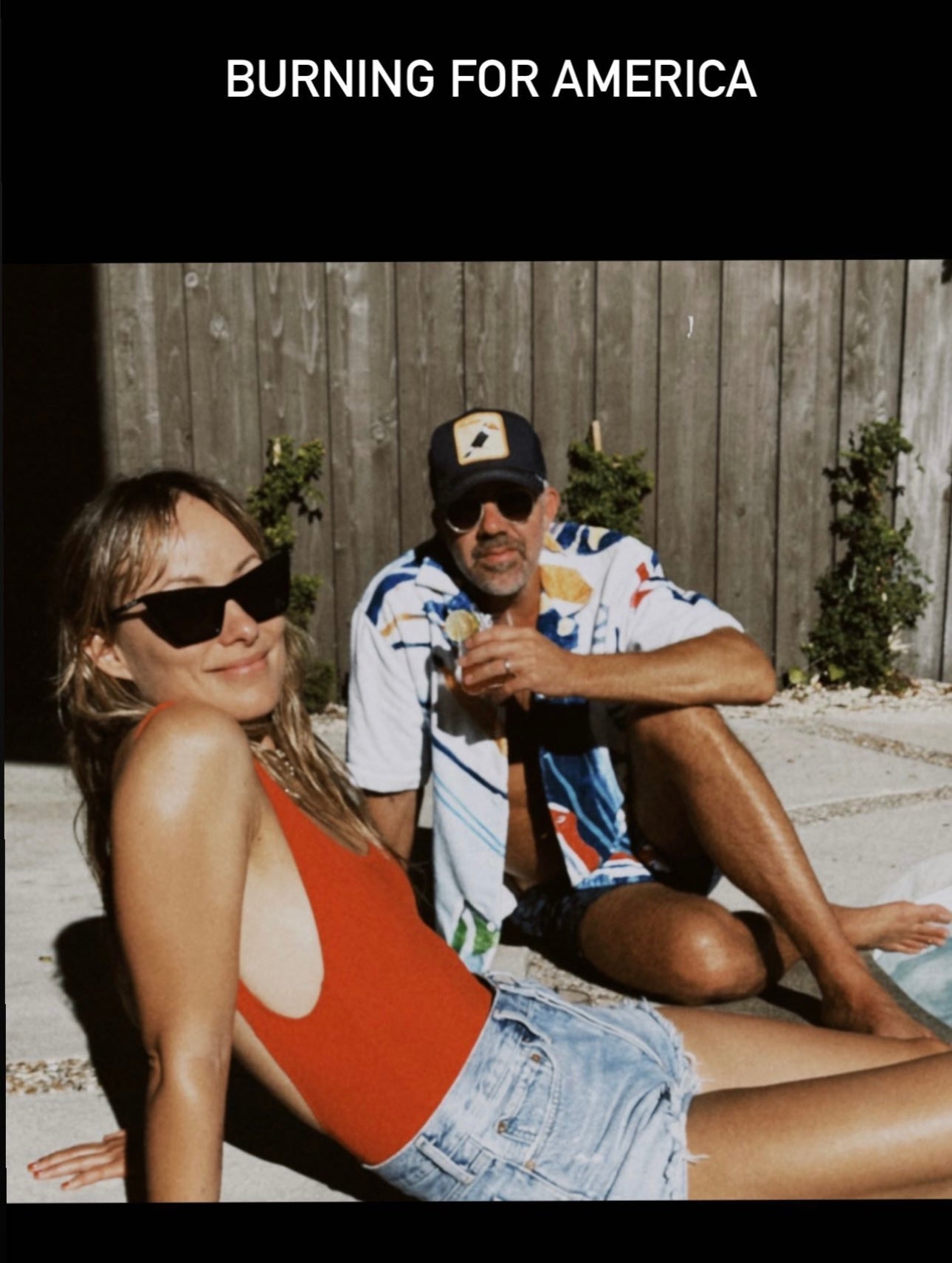 Olivia Wilde wears Frankies Bikinis x Pamela Anderson