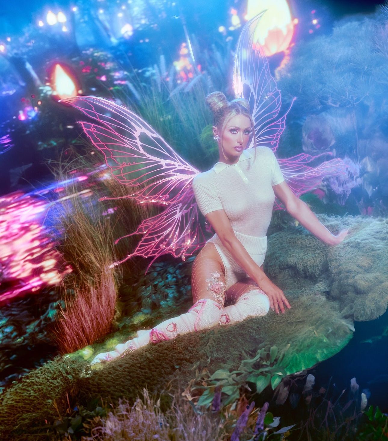 Paris Hilton wears our Leg Warmers - Spoiled Brat 