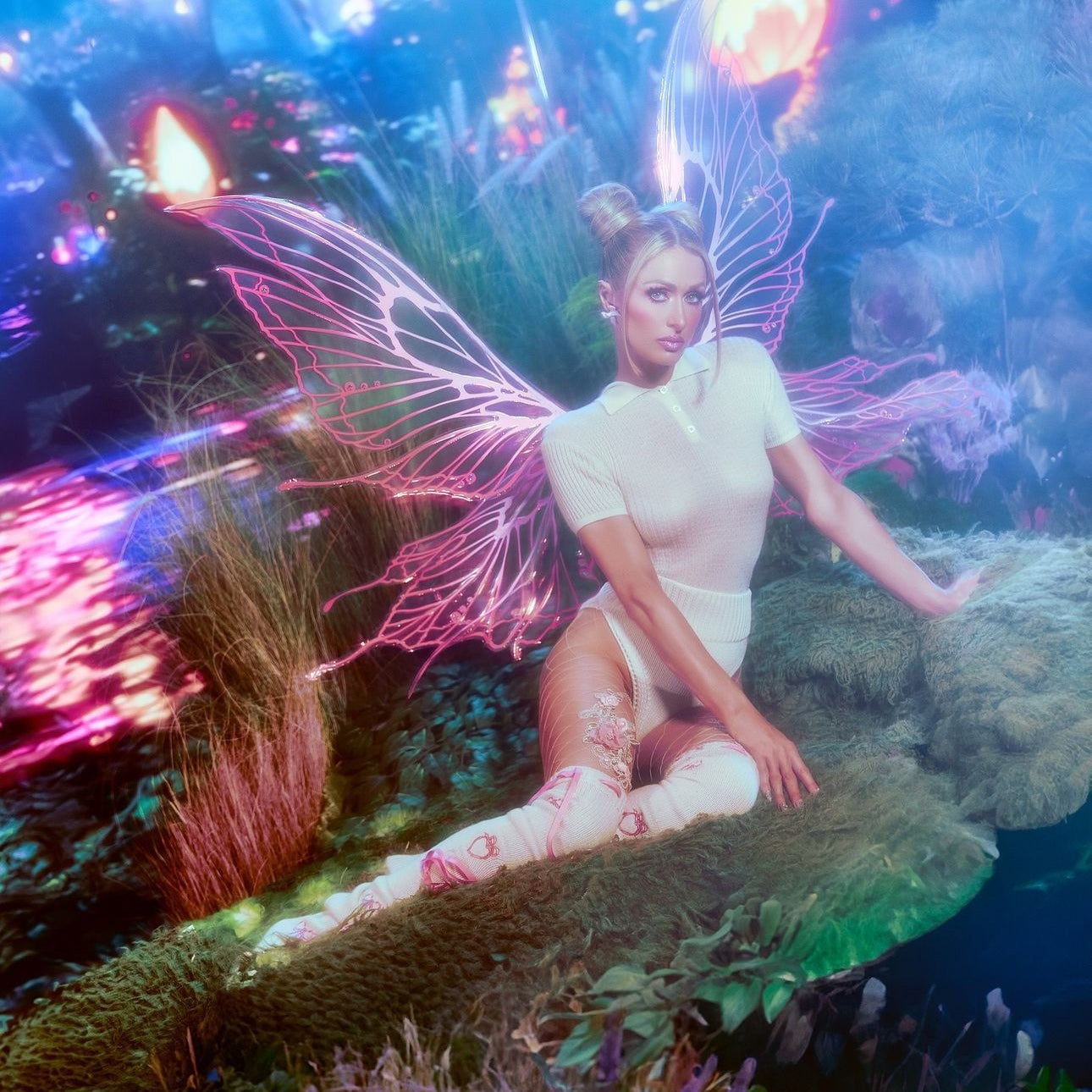Paris Hilton wears our Leg Warmers - Spoiled Brat 