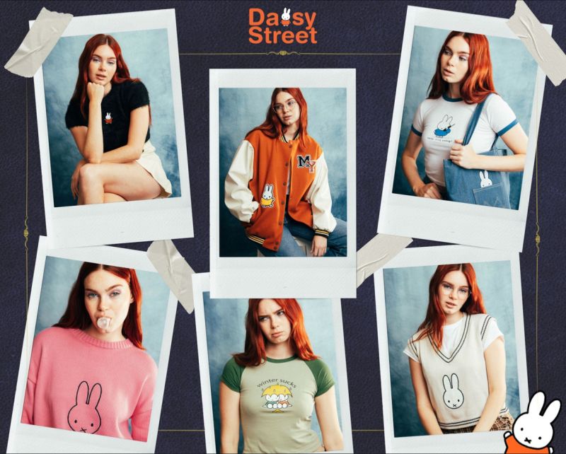 Daisy Street x Miffy | Shop Daisy Street Miffy Clothing & Accessories Online 